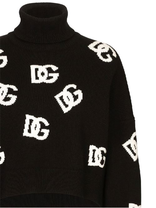 Maglione con logo Dolce & Gabbana | FXW11TJCVYXN0004